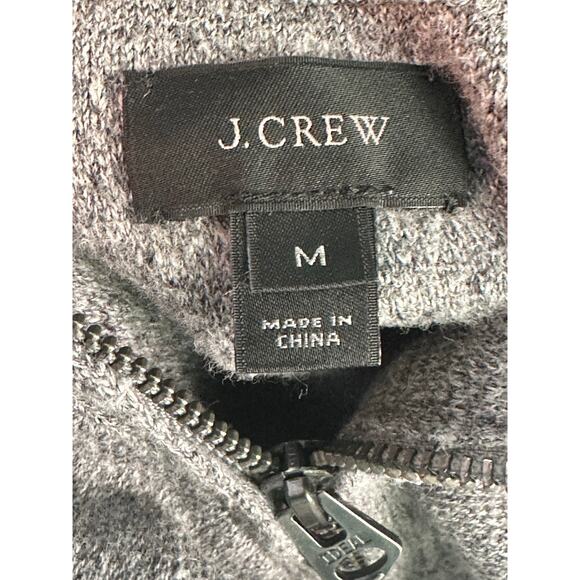 J.Crew gray long sleeves pullover sweater size Medium - Picture 3 of 7